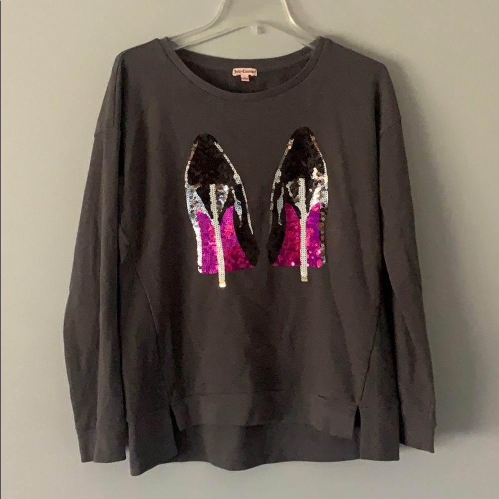 Juicy Couture Sequin Sweatshirt